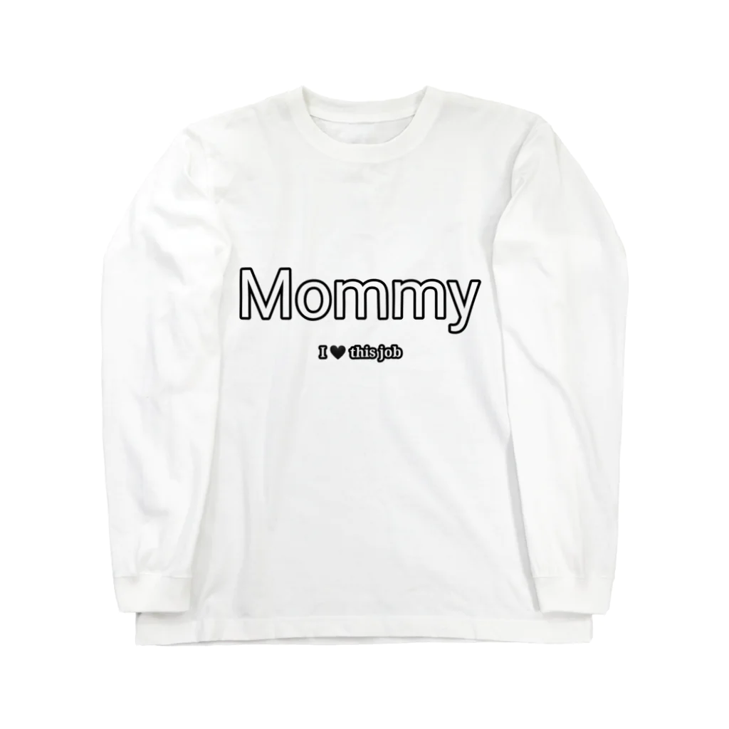 Workaholic Japaneseの働くHERO Mommy Long Sleeve T-Shirt