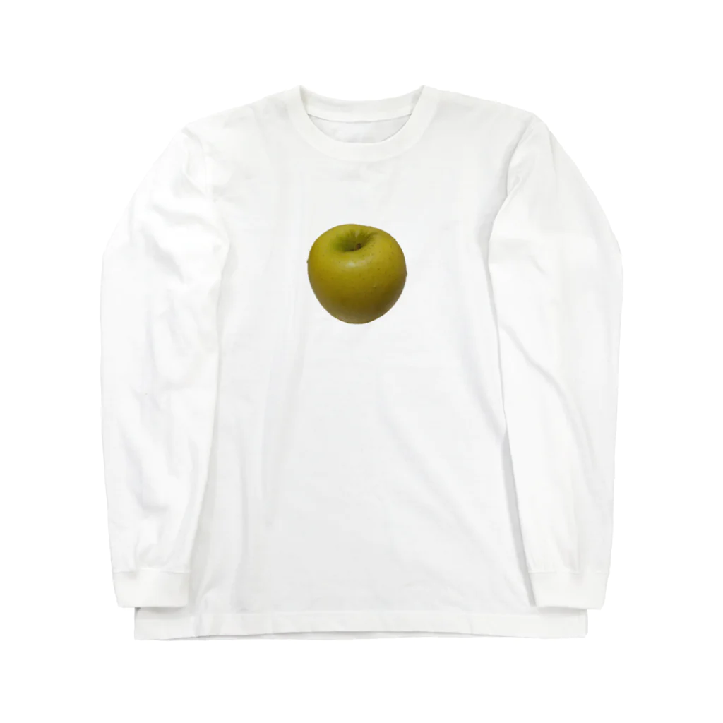 shishishiのgreen apple Long Sleeve T-Shirt