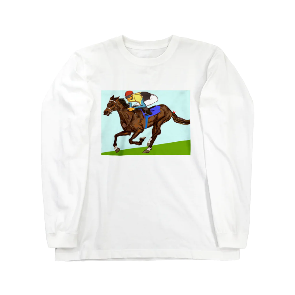 カニパニーのけいば Long Sleeve T-Shirt