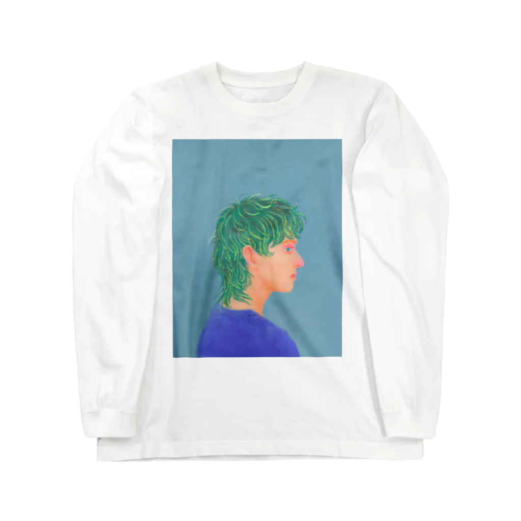 emiri_illustのウルフカット ロングスリーブTシャツ