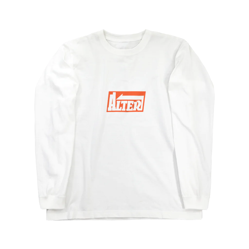 noo__のalter orange ロングスリーブTシャツ