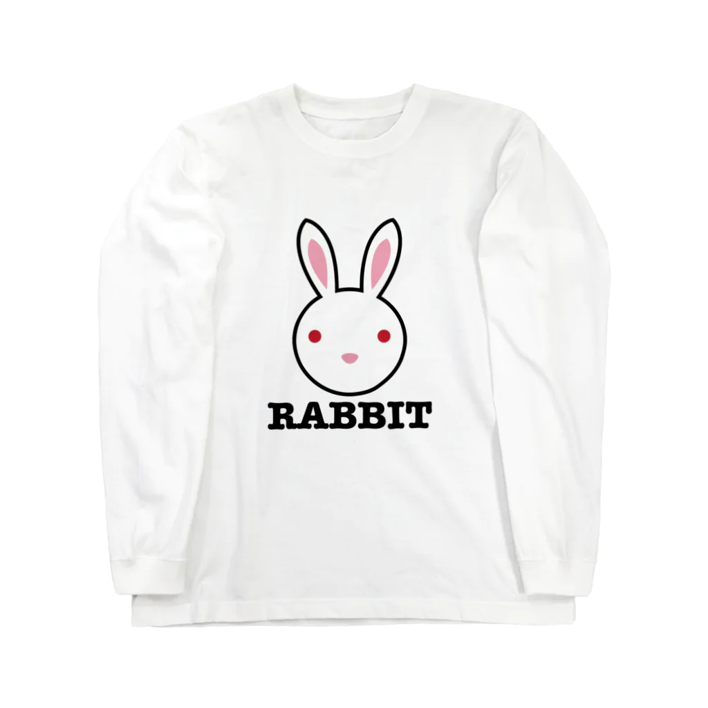 DRIPPEDのRABBIT-うさぎ- Long Sleeve T-Shirt