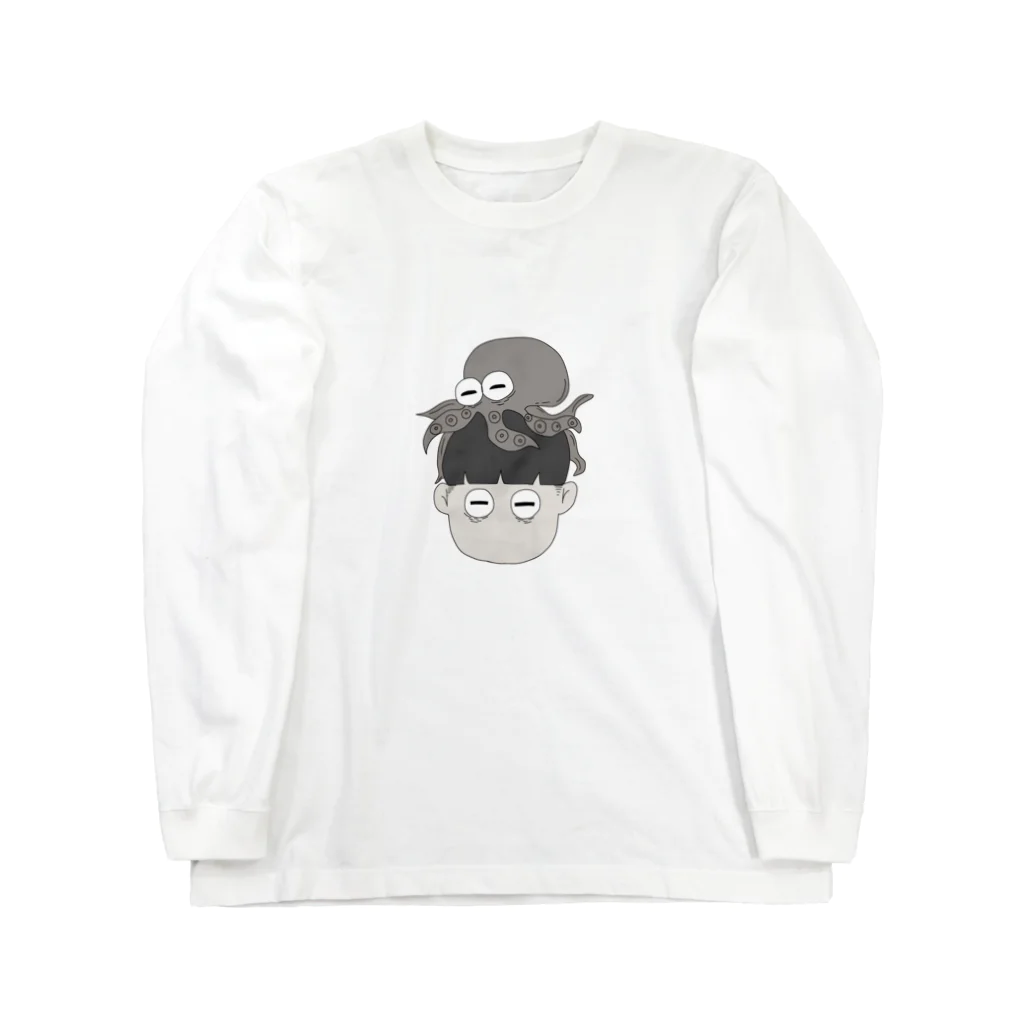 ﾆﾝｼﾞﾝｲｯﾎﾟﾝのたこぼうず Long Sleeve T-Shirt