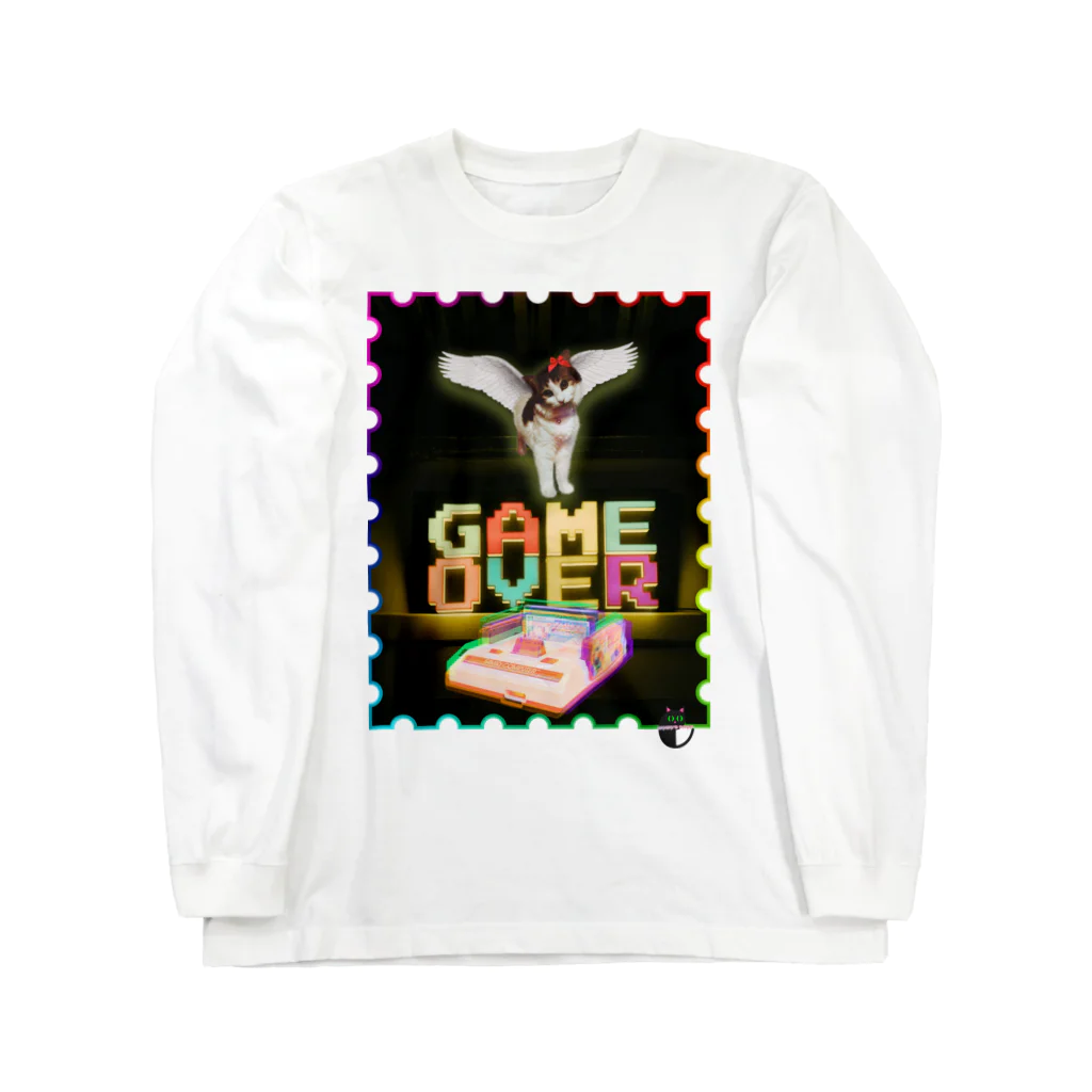 𝙈𝙊𝙈𝙊'𝙨 𝙎𝙝𝙤𝙥のGAME OVER Long Sleeve T-Shirt