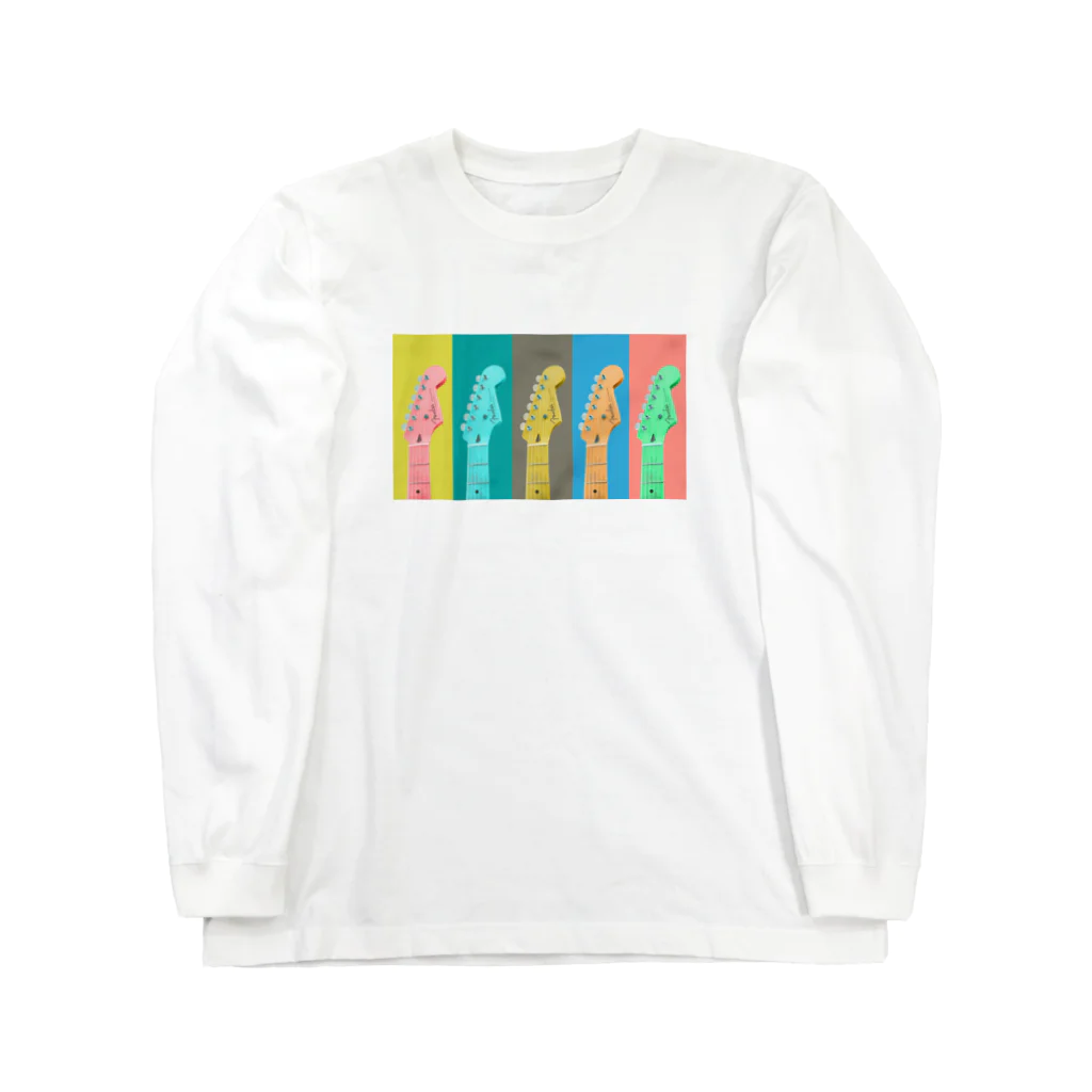 SAKURA スタイルの虹色　フェンダー  Long Sleeve T-Shirt