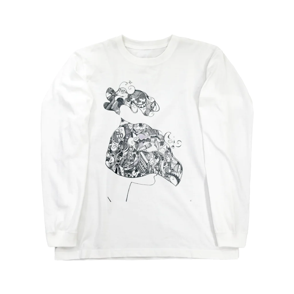 牧 やひろの仮面舞踏会 Long Sleeve T-Shirt