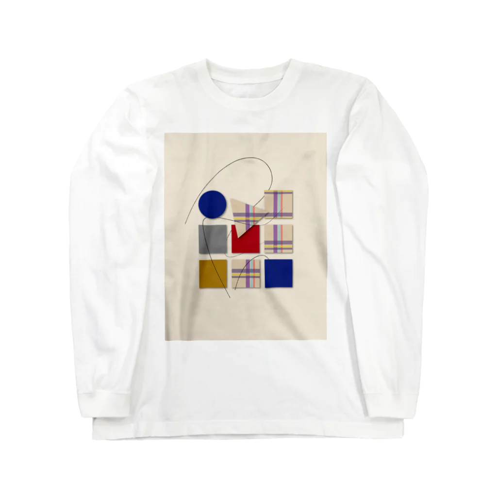 Detenduのブロック Long Sleeve T-Shirt