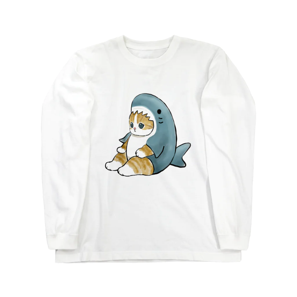 mofusandのサメにゃん Long Sleeve T-Shirt