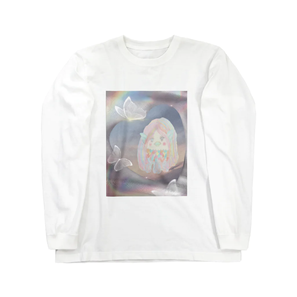 あまびえかたん《ヤルラジ公式ゆるキャラ》のあまびえかたん Long Sleeve T-Shirt