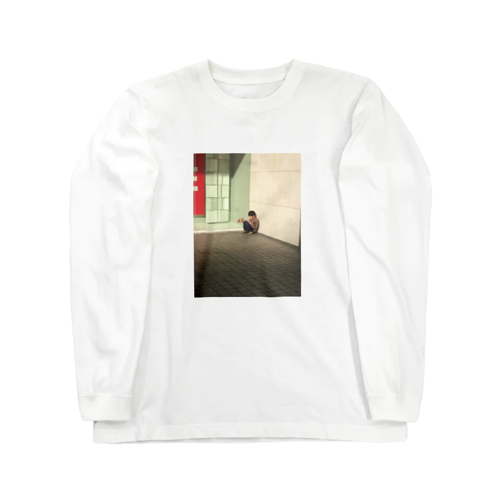 楽しいゲテモノ鮮魚店の悲しみのＨ＆Ｍ Long Sleeve T-Shirt