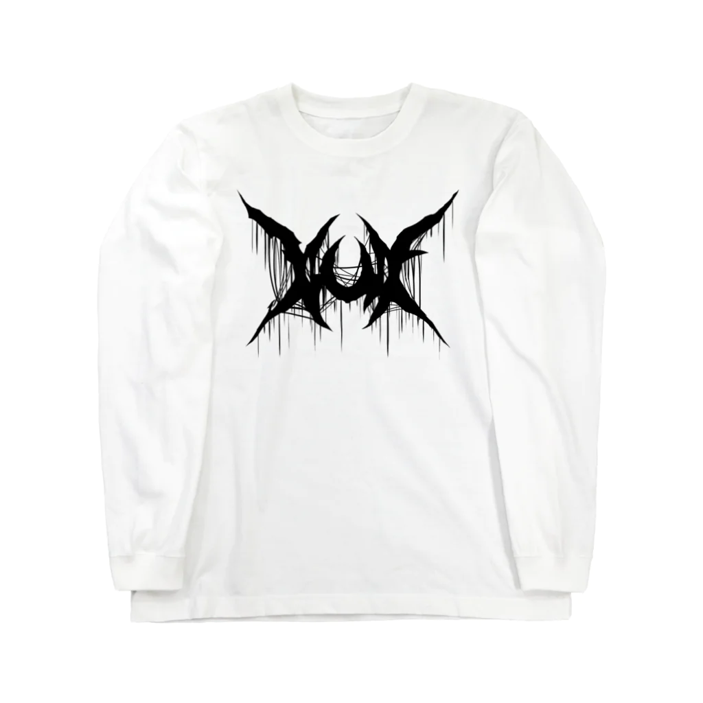 HachijuhachiのDECAY BLACK Long Sleeve T-Shirt