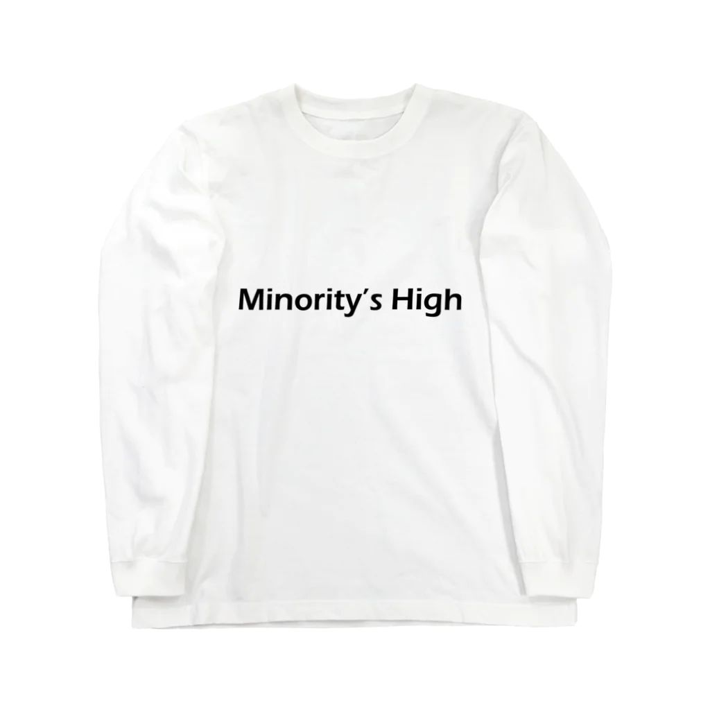 Minority’s HighのBlack Logo ロングスリーブTシャツ