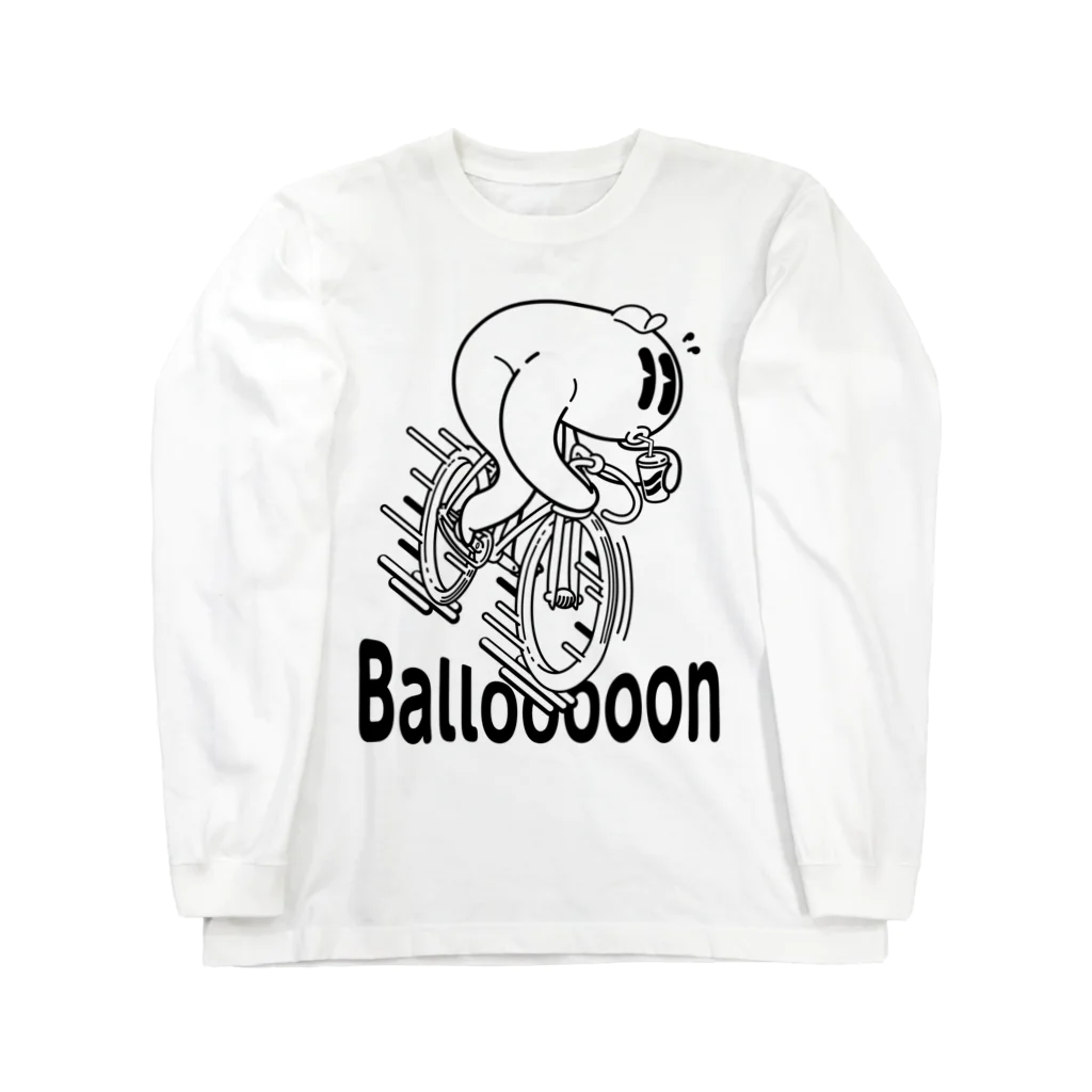 nidan-illustrationの"Ballooooon" #1 Long Sleeve T-Shirt