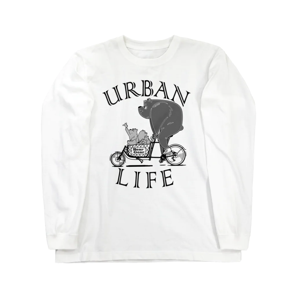 nidan-illustrationの"URBAN LIFE" #1 ロングスリーブTシャツ