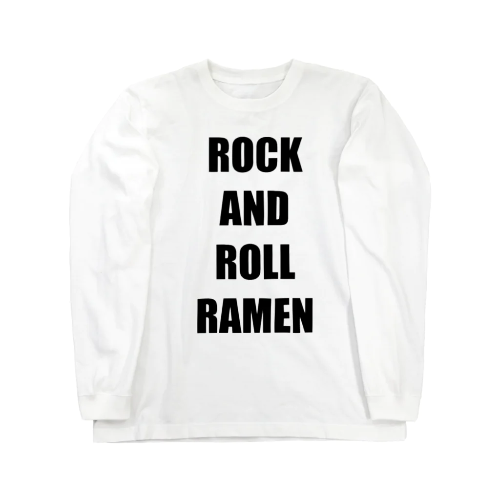 Taicho ShopのROCK AND ROLL RAMEN ロングスリーブTシャツ