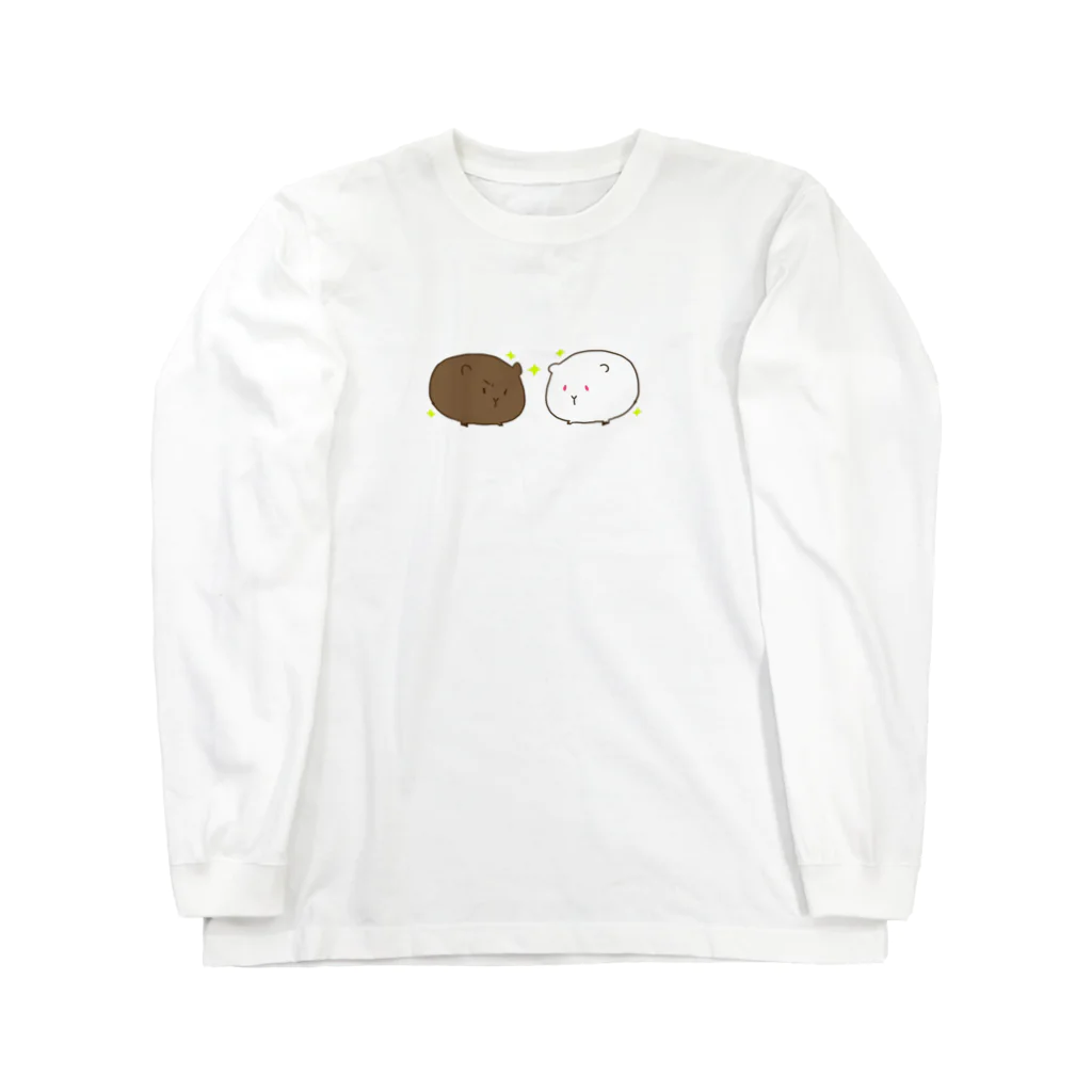 kinako-mochi.のカフェオーレ ロングスリーブTシャツ