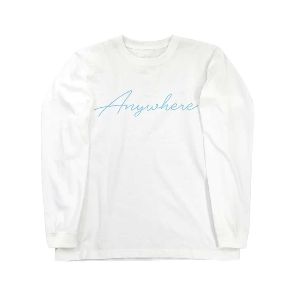 goodpatchanywhereのscript Long Sleeve T-Shirt