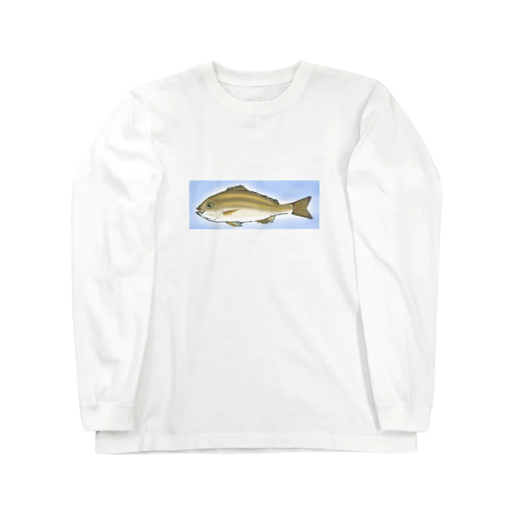 マグロっぴのまぐろっぴのDACHI ロングスリーブTシャツ