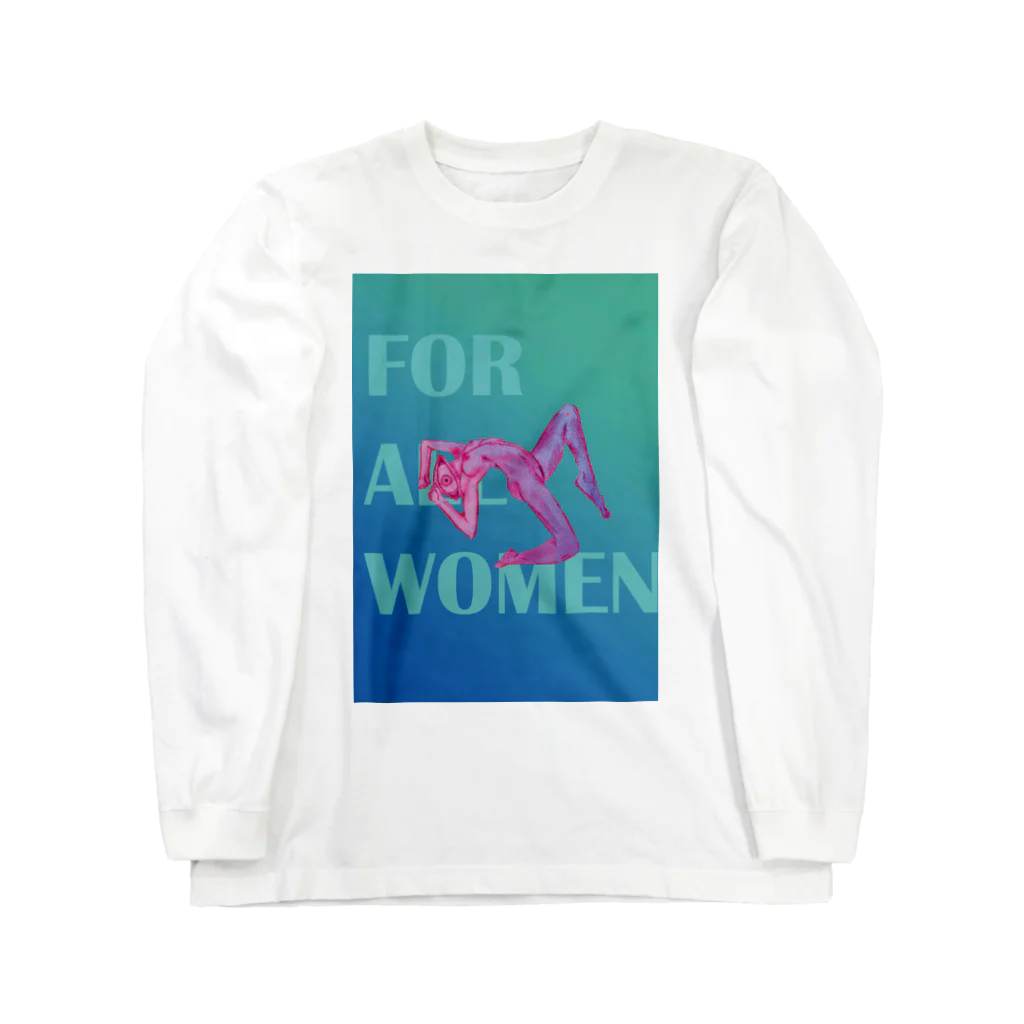 Yuta YoshiのAll for women1 Long Sleeve T-Shirt