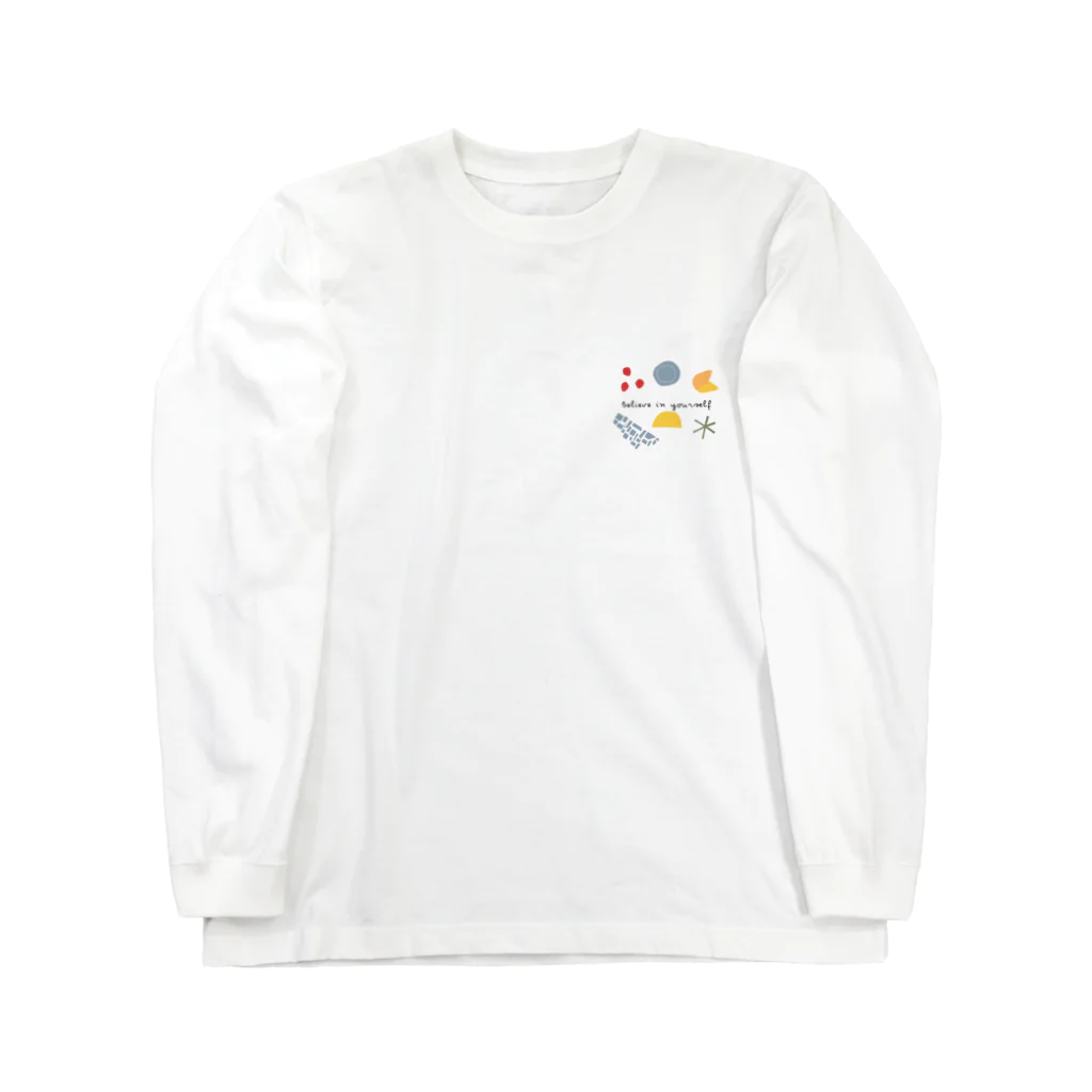 GratitudeのSmile  Long Sleeve T-Shirt