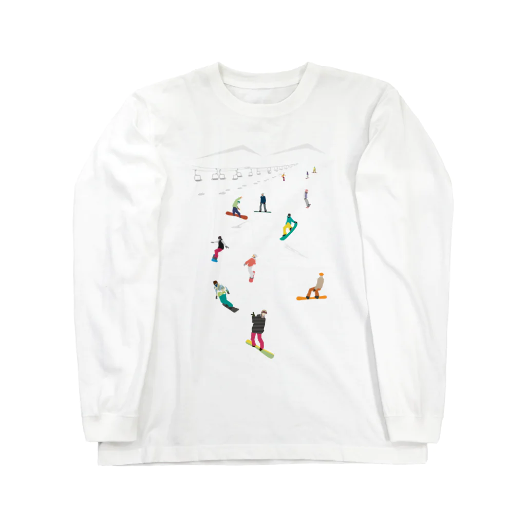 nico&ice storeのSkigelande snow lovers Long Sleeve T-Shirt