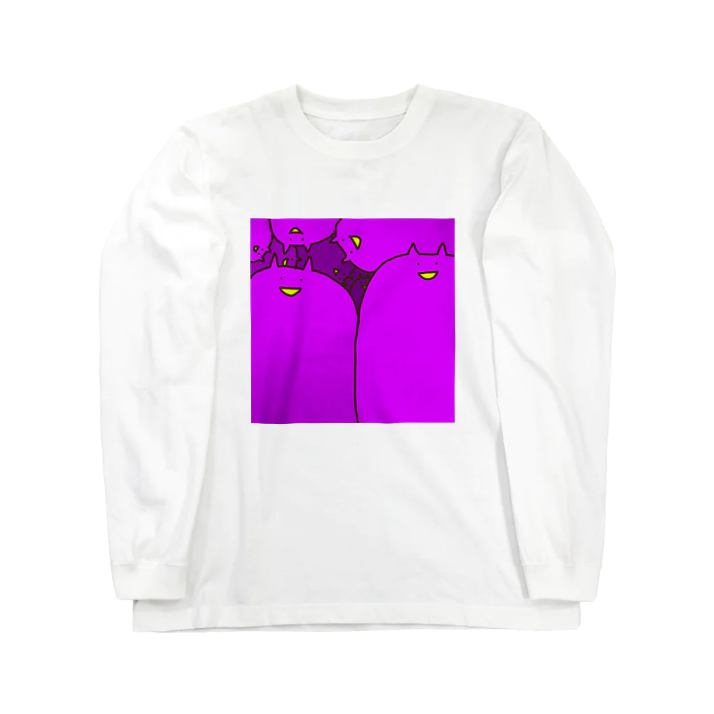 もろりZの密集もろりねこ Long Sleeve T-Shirt