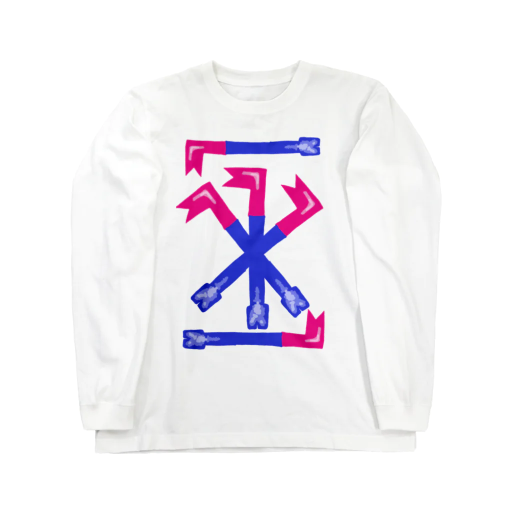 THEBESTCRAZYCOOLのバールであいつん家ぶっ壊す Long Sleeve T-Shirt