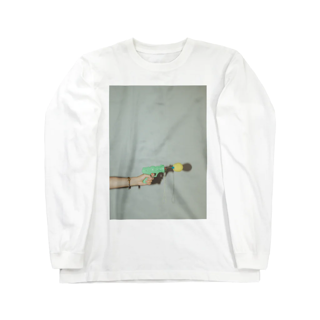 変な写真の嫁の手 Long Sleeve T-Shirt