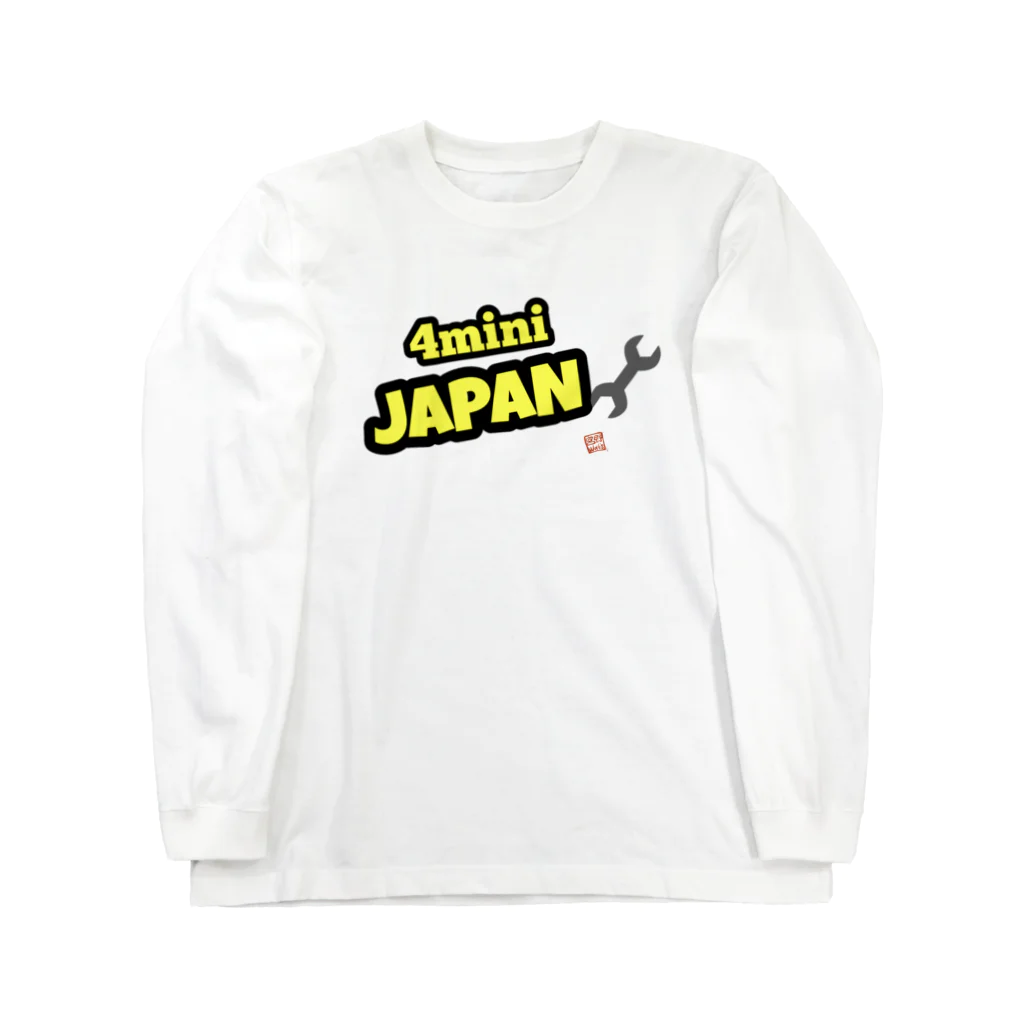 Miyano_Worksの4mini Japan🔧  ロングスリーブTシャツ