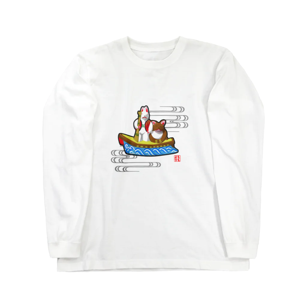 ももよりの小幡人形 カチカチ山(滋賀) Long Sleeve T-Shirt