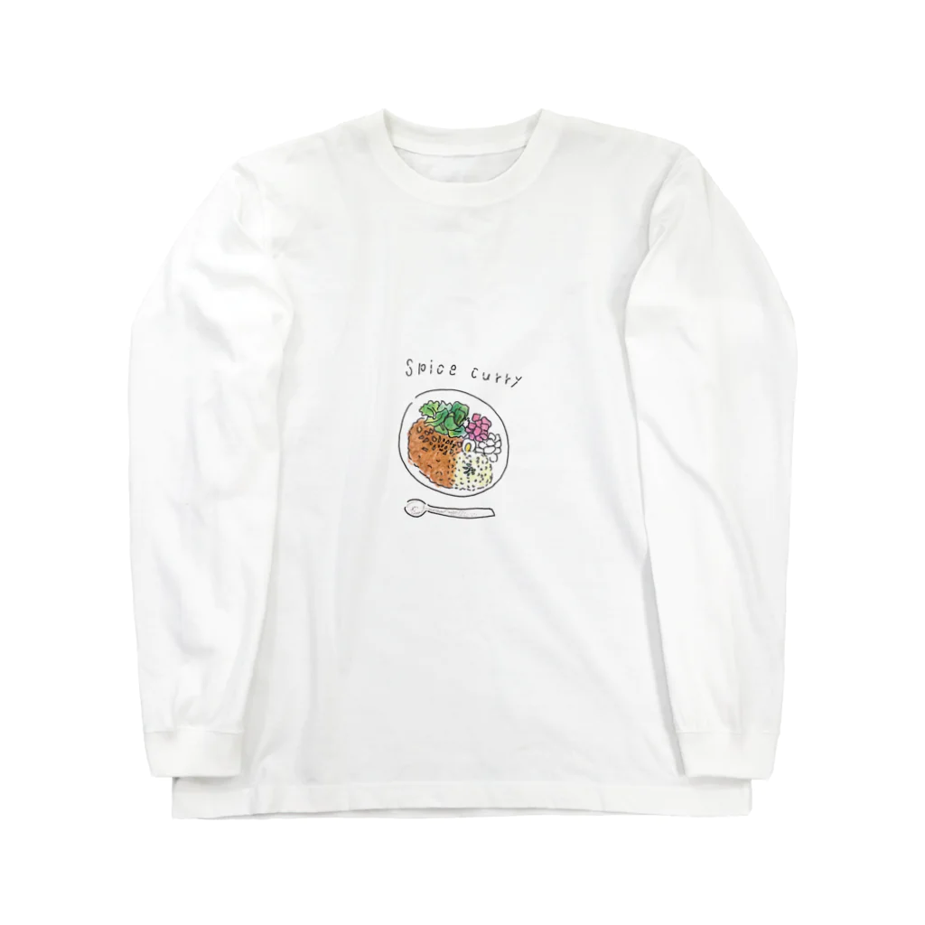 タビビトのスパイスカレー ロングスリーブTシャツ