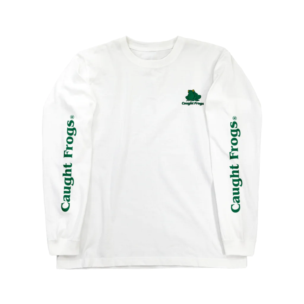 Caught Frogs®︎のバックプリント　ロンT Long Sleeve T-Shirt