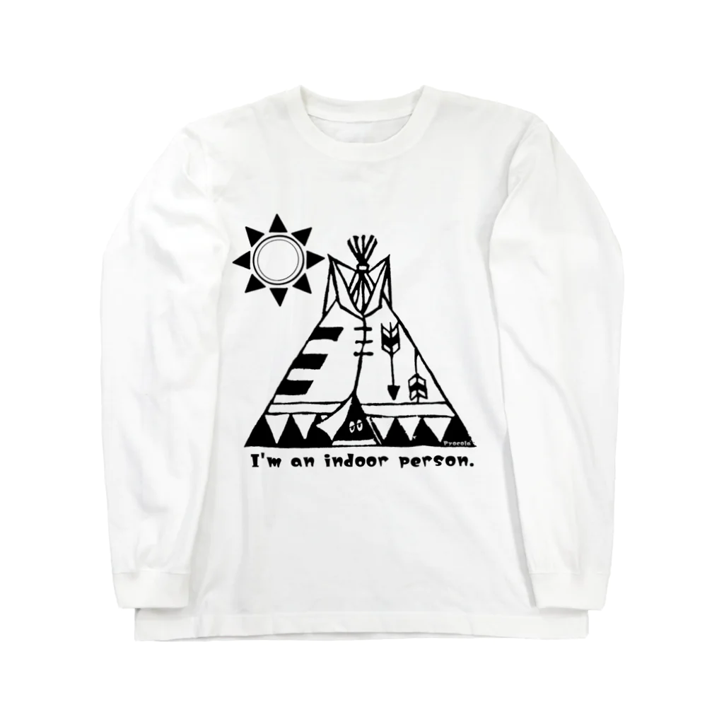 Pyocolaのティピーテント Long Sleeve T-Shirt