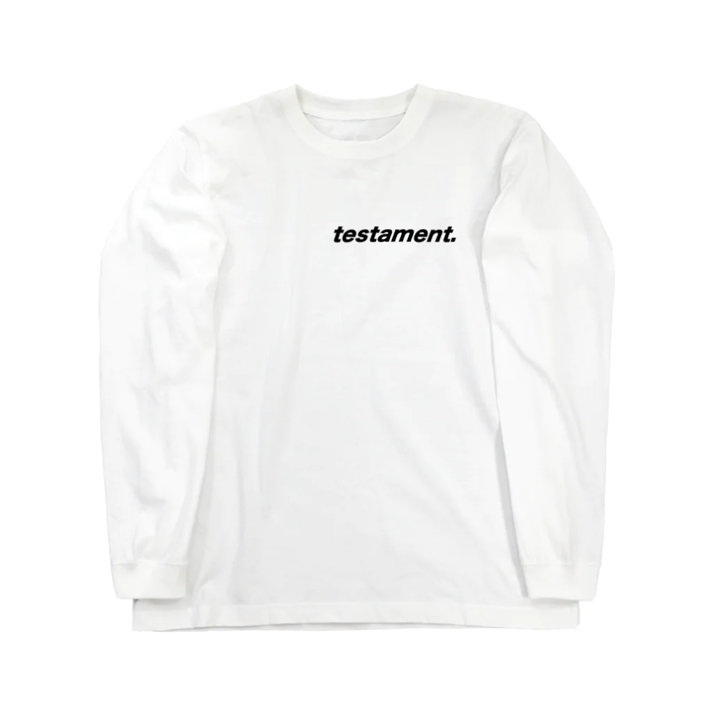 TESTAMENTのTESTAMENT Logo  ロングスリーブTシャツ