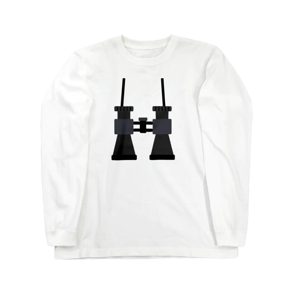 shechewsの双眼鏡 Long Sleeve T-Shirt