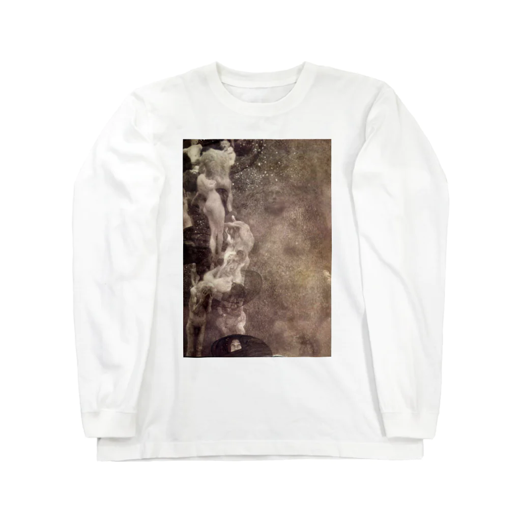 art-standard（アートスタンダード）のグスタフ・クリムト（Gustav Klimt） / 『哲学』（1899年 - 1907年） ロングスリーブTシャツ