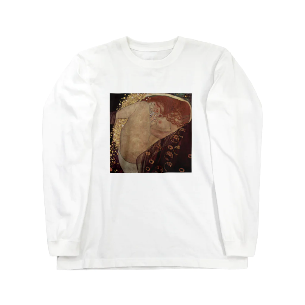 art-standard（アートスタンダード）のグスタフ・クリムト（Gustav Klimt） / 『ダナエ』（1907年 - 1908年） Long Sleeve T-Shirt