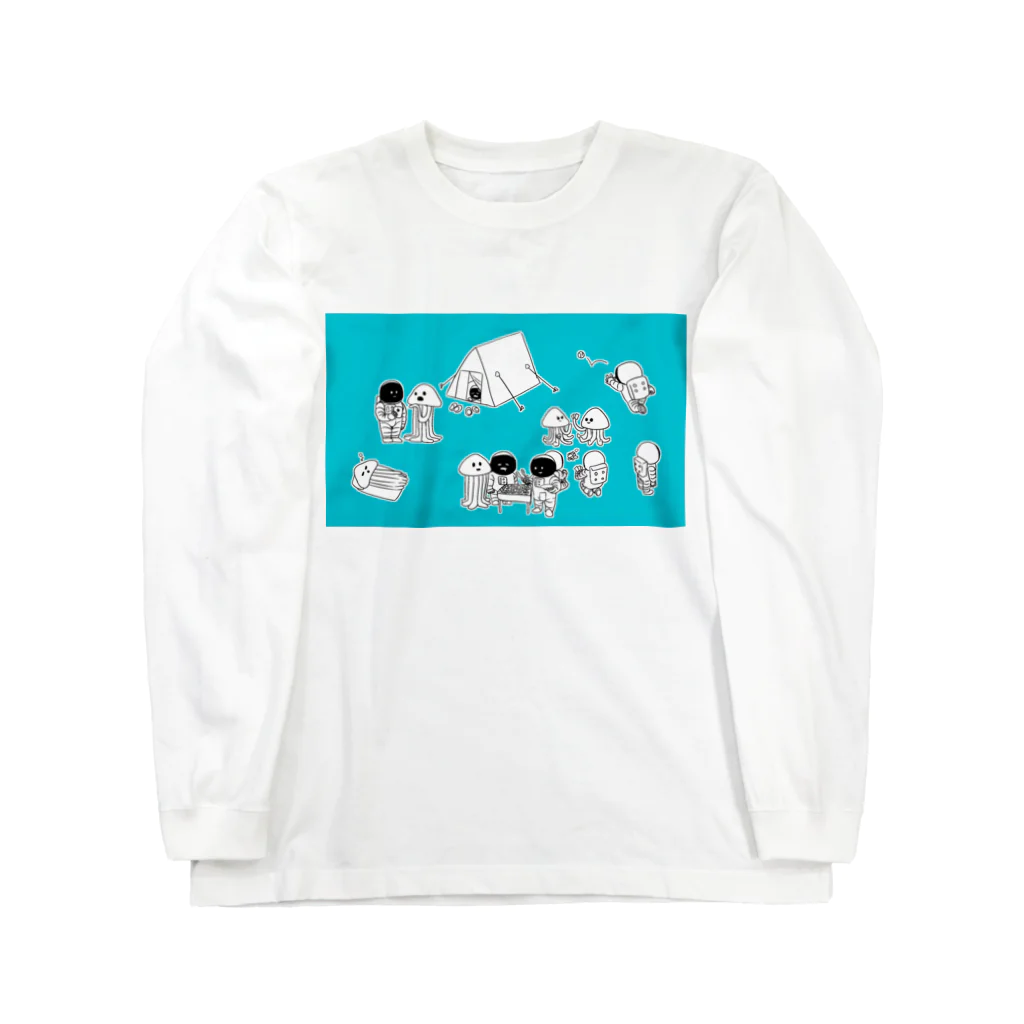 東京ギガバイトのスペース交流 Long Sleeve T-Shirt