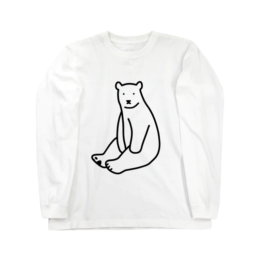 ふりるのシロクマ Long Sleeve T-Shirt