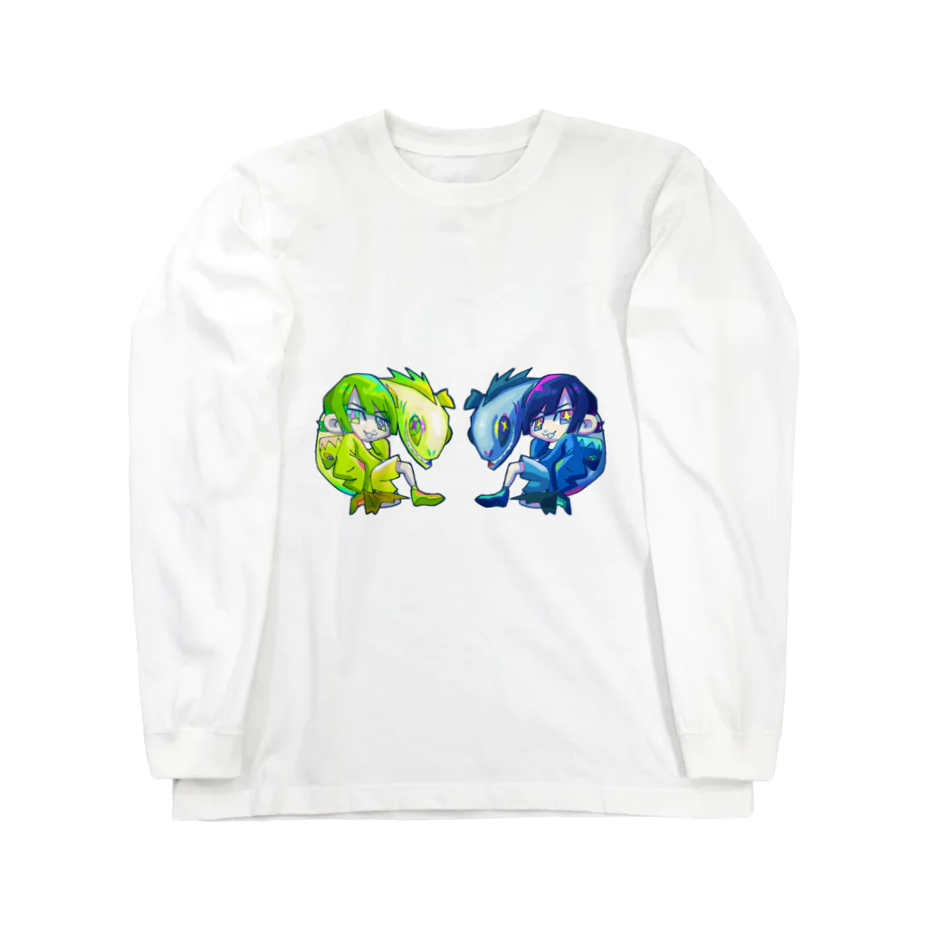 GAOOOOOの溜まり場のラブとブカ Long Sleeve T-Shirt