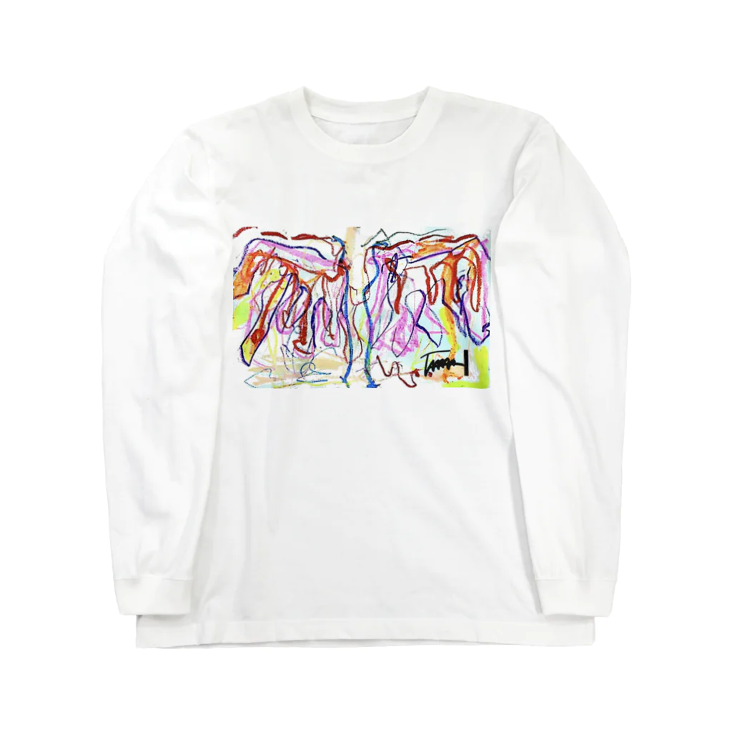 🌈🚫さいれんとすぺくとらむ🚫🌈の七色翼 Long Sleeve T-Shirt