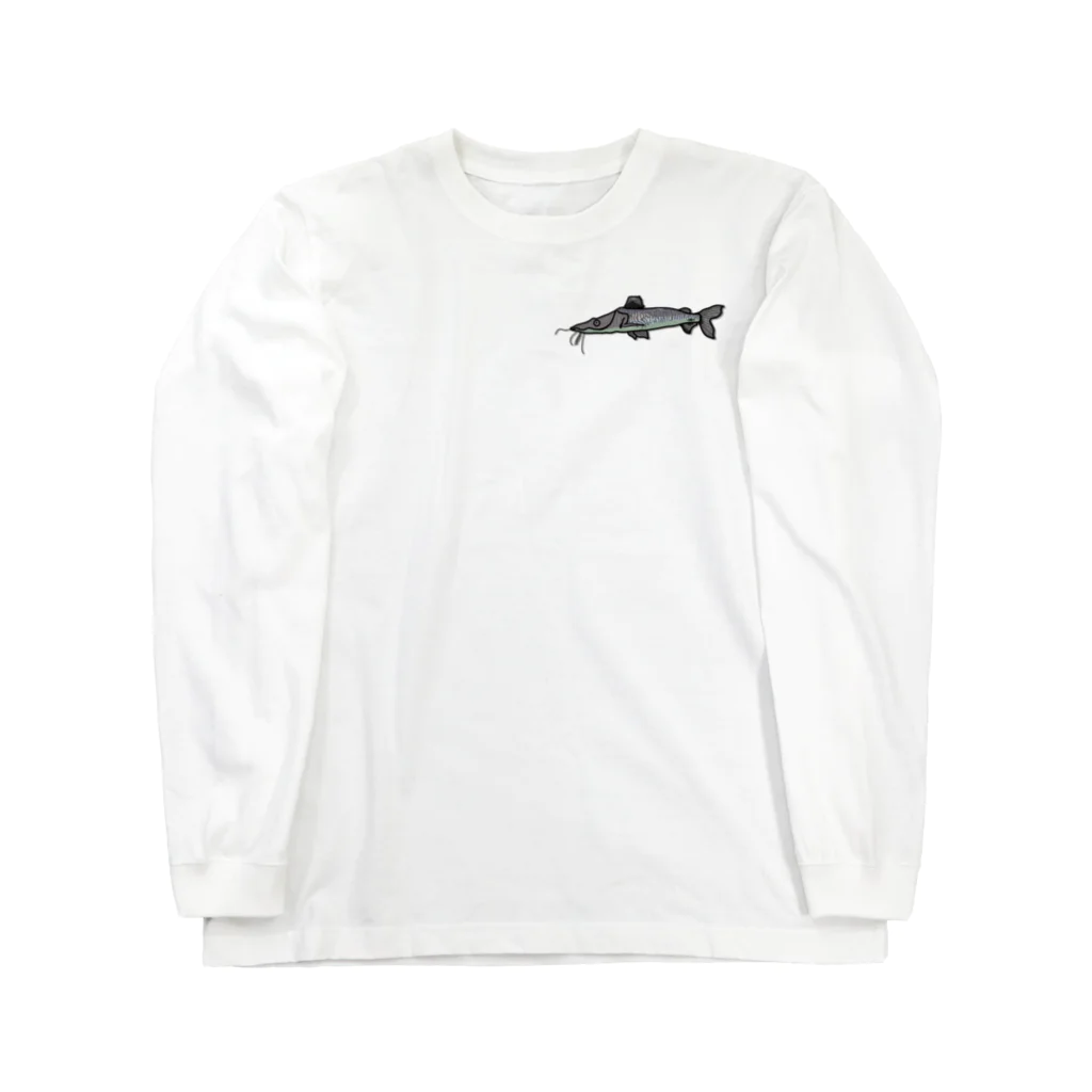 snaggedgorillaのタイガーショベルノーズキャット Long Sleeve T-Shirt