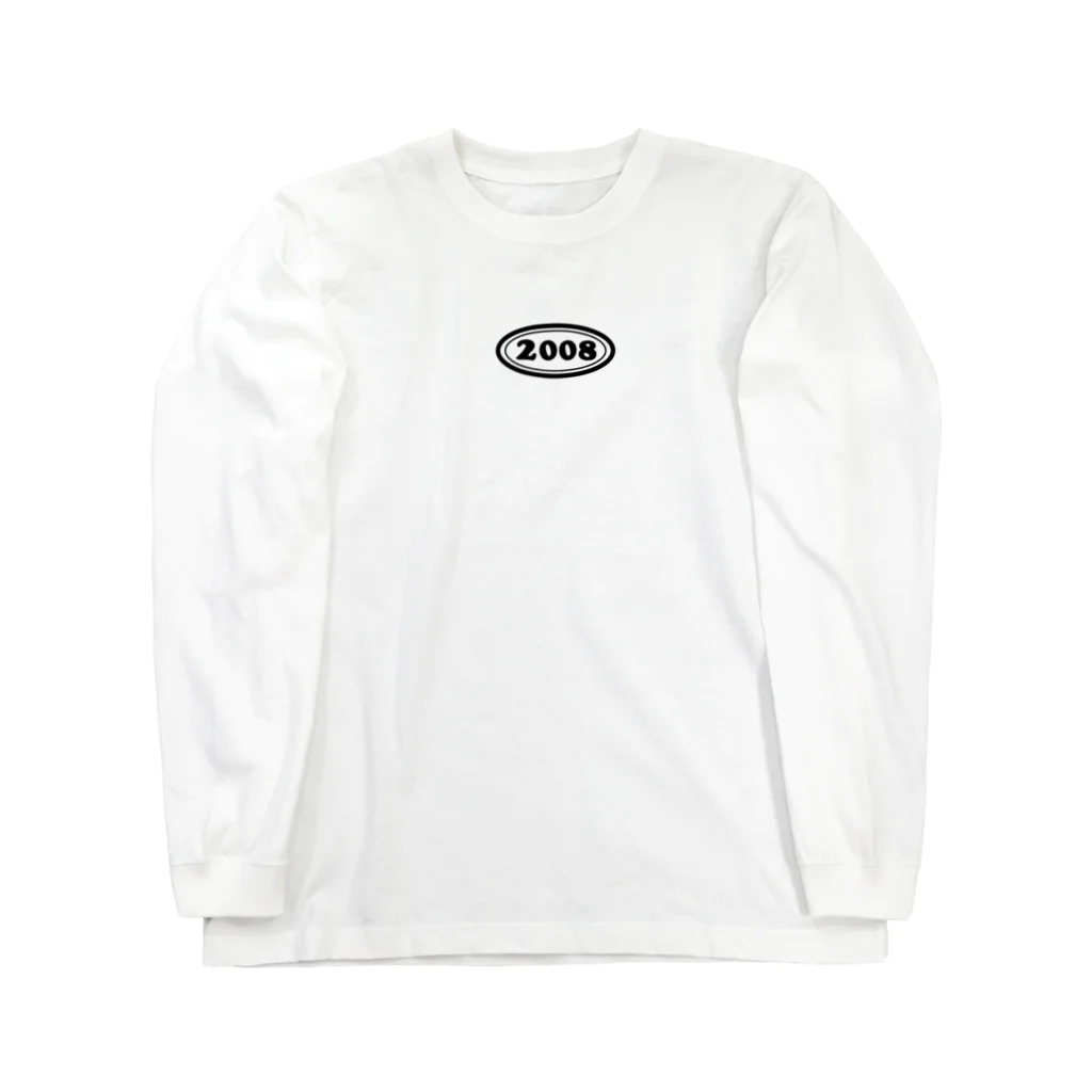 Western calendarの西暦 2008年 Western calendar  Long Sleeve T-Shirt