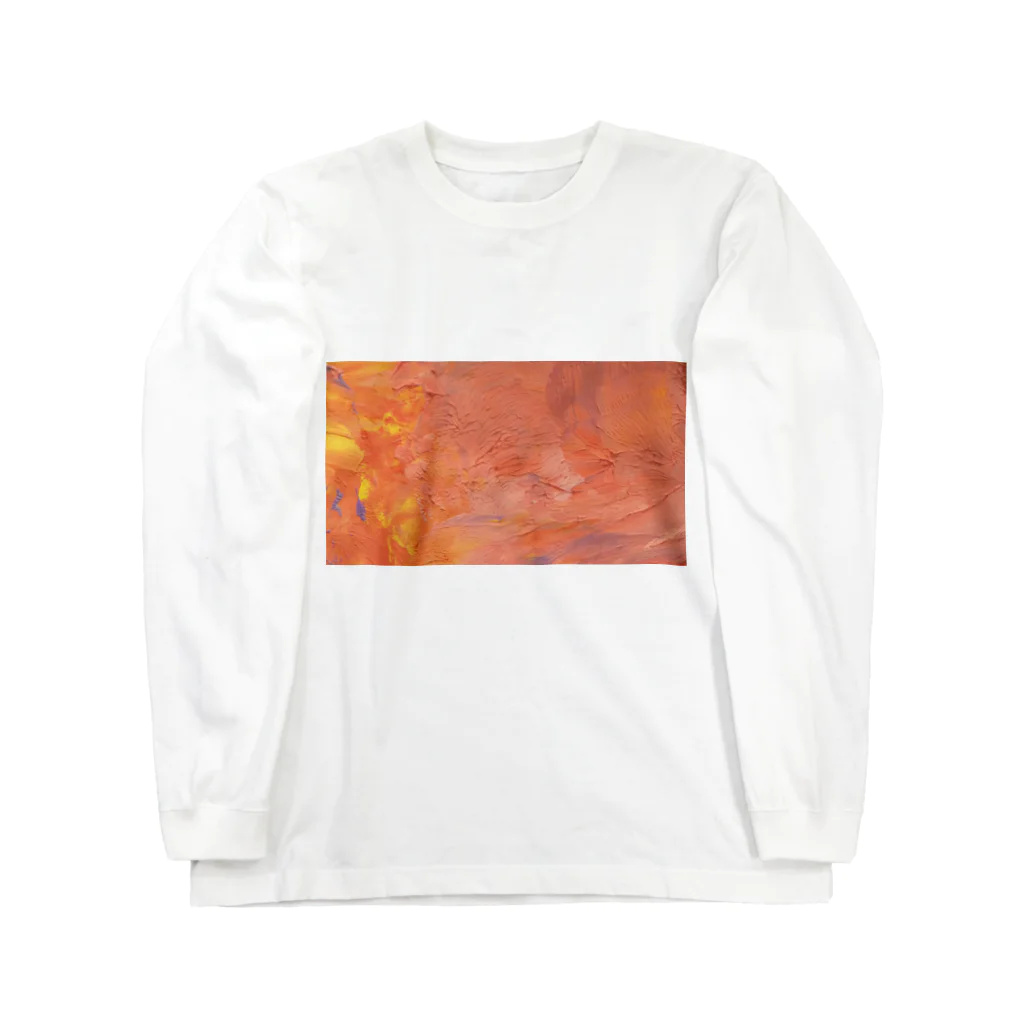 cardamom-coffeeの春色絵の具シリーズ2 Long Sleeve T-Shirt