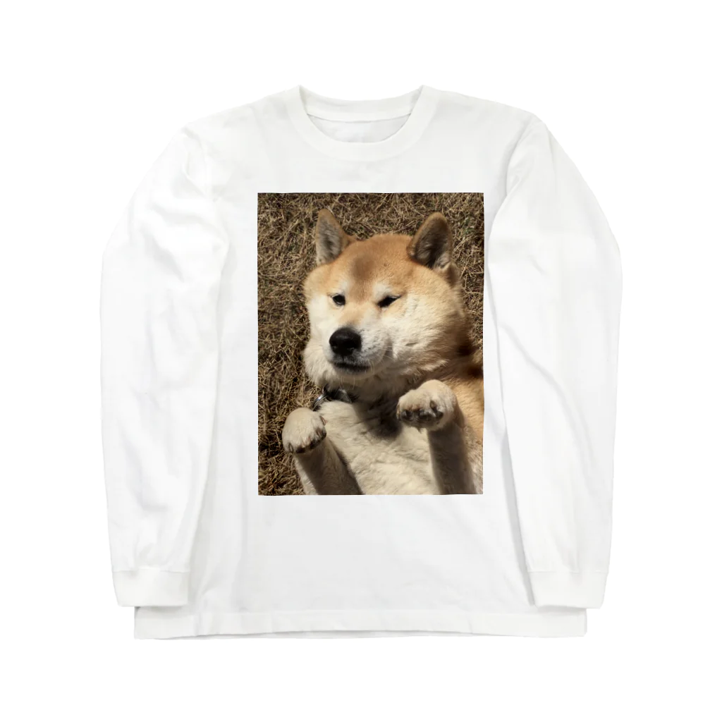 葱☻の少し歪んだぽてくん Long Sleeve T-Shirt