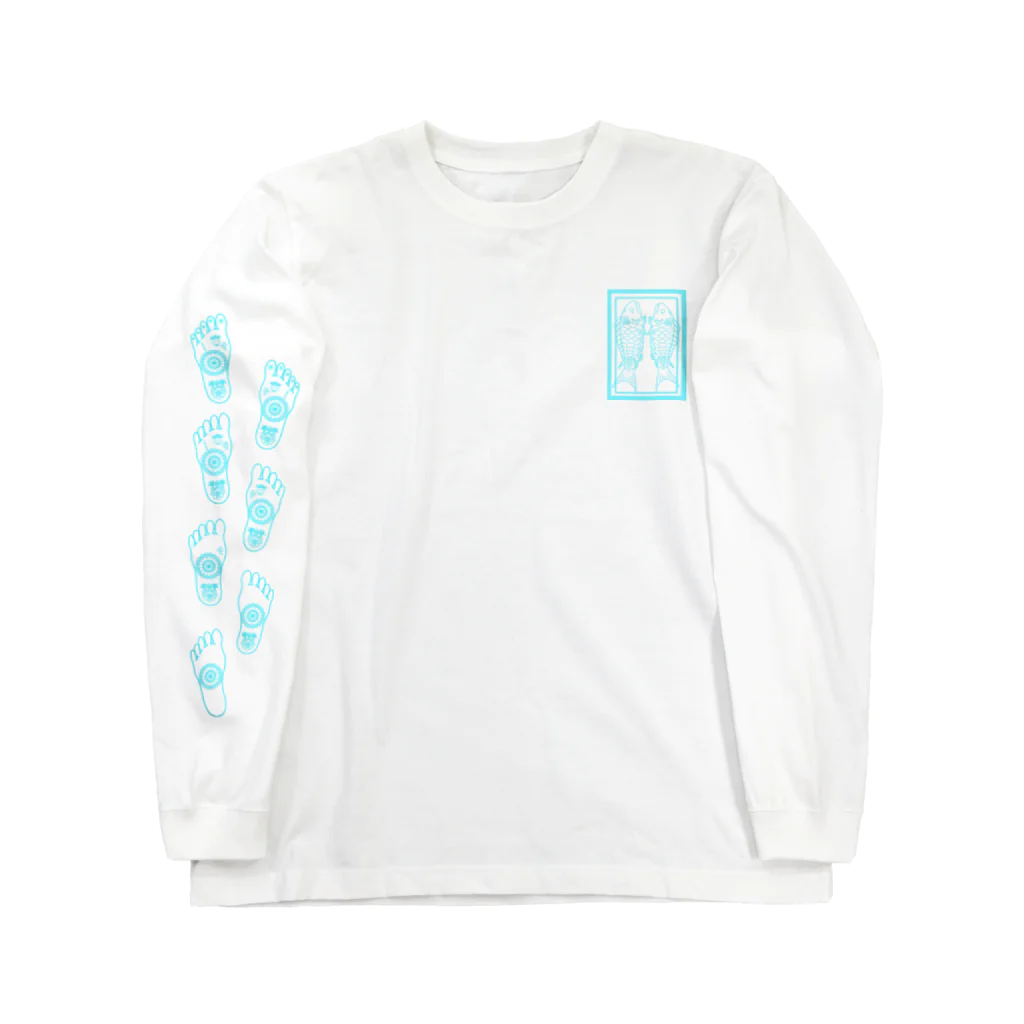 けちゃのすけのぎょぎょっとロンT Long Sleeve T-Shirt