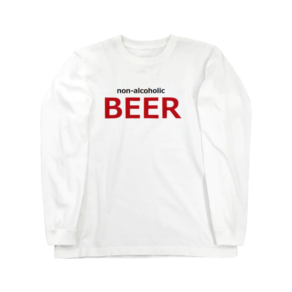 アメリカンベース のノンアルコールビール　ビール ロングスリーブTシャツ