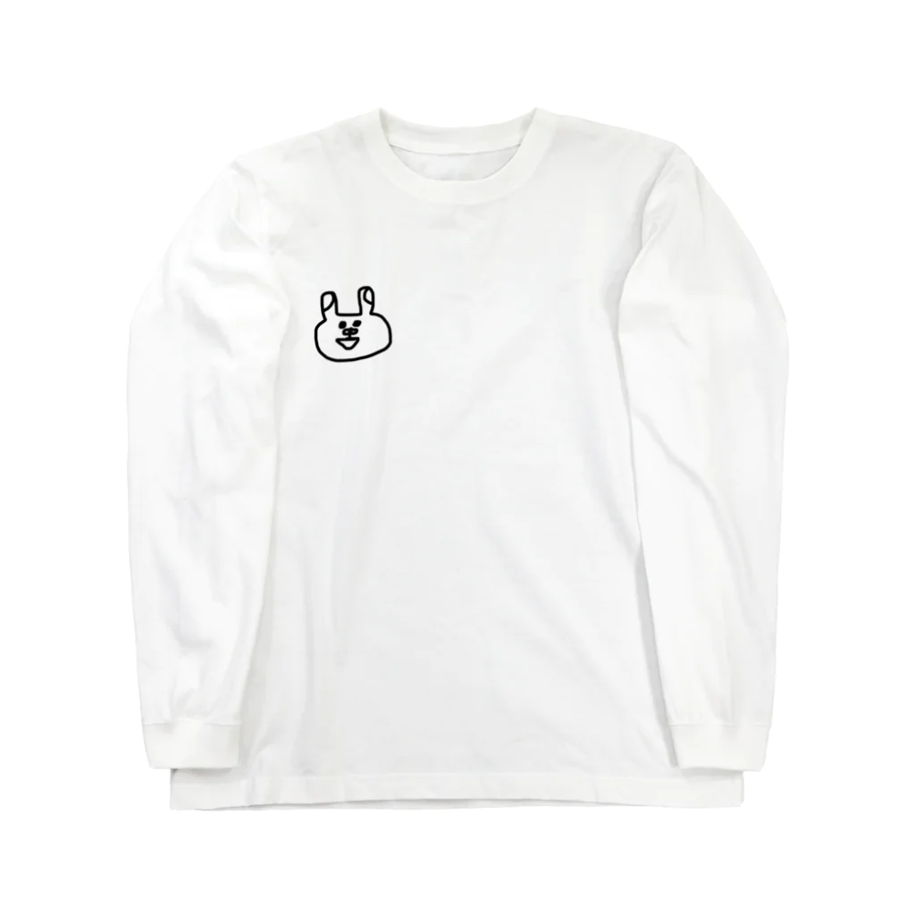 ni_co_sのにっこりうさぎ Long Sleeve T-Shirt