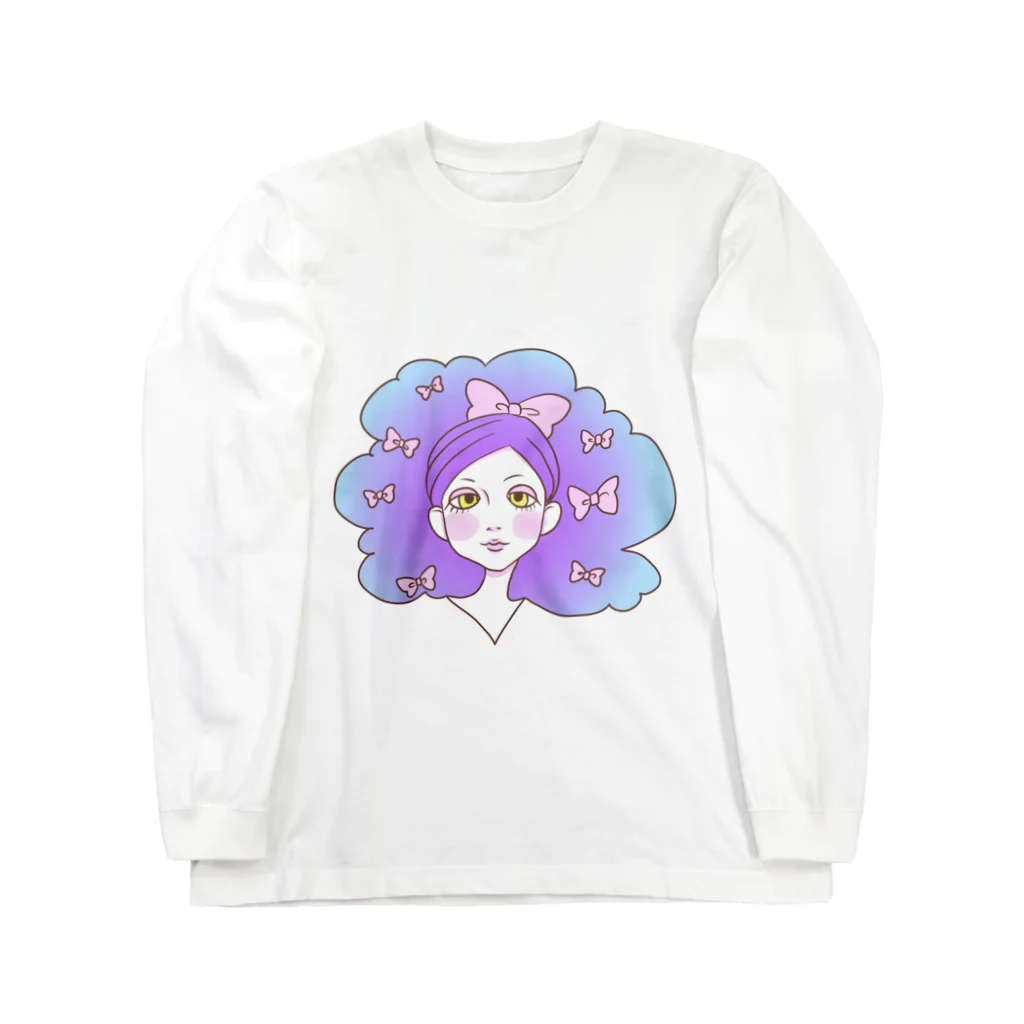 盲目百貨店のリボンちゃん Long Sleeve T-Shirt