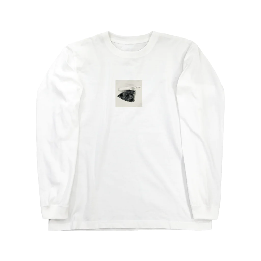 よく寝る甲斐犬のころころ Long Sleeve T-Shirt